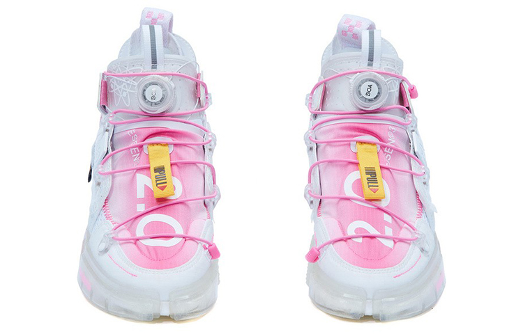 Lookbook 李寧 悟道2 未來風 潮流 低幫 運動休閒鞋 女款 荧光耀粉