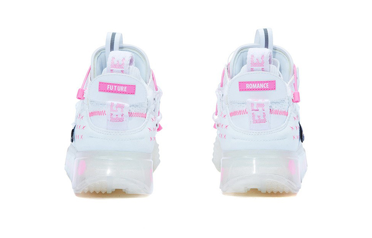 Shop 李寧 悟道2 未來風 潮流 低幫 運動休閒鞋 女款 荧光耀粉