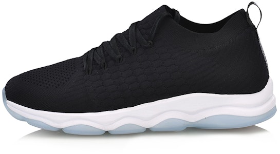 李寧 無界 一體織緩震運動鞋 女款 黑白 Buy 李寧 無界 一體織緩震運動鞋 女款 黑白