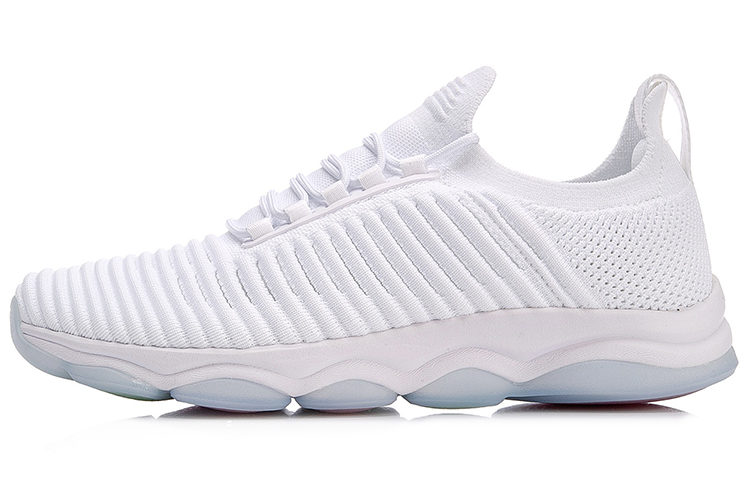 Buy (W) 리닝 에센스 '화이트 통기성 로우탑' (Li-Ning Eseonsu 'Hwaiteu Tonggiseong Roteup') AFJN016-1