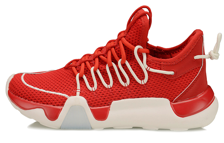 (Women) Li-Ning Essence Ace Mid &#x27;Cinnabar Red&#x27; AGBQ022-3
