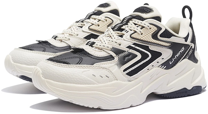 (W) Li-Ning Essence Low 'Blanco Negro' AGCR332-9 Lookbook (W) Li-Ning Essence Low 'Blanco Negro' AGCR332-9