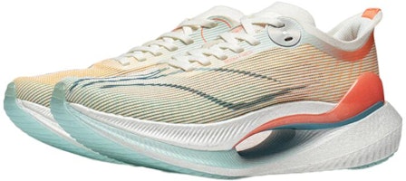 LiNing李寧 絕影2.0 Essential 減震防滑 低筒 慢跑鞋 女款 白橙 Lookbook LiNing李寧 絕影2.0 Essential 減震防滑 低筒 慢跑鞋 女款 白橙