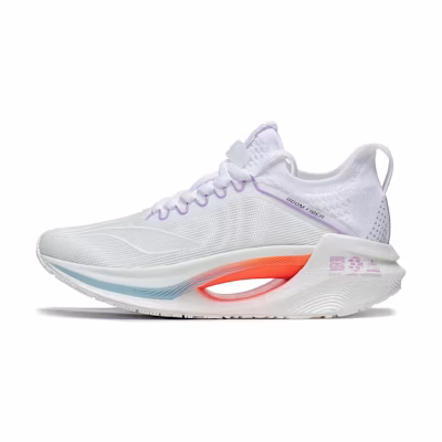 (W) Li-Ning Essential 'White Purple Orange'