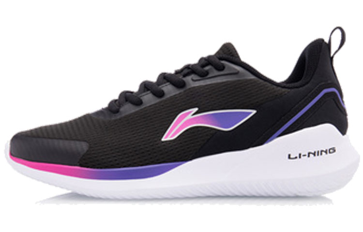 (Women) Li-Ning Essential Running Shoes 'Black' ARHQ306-1