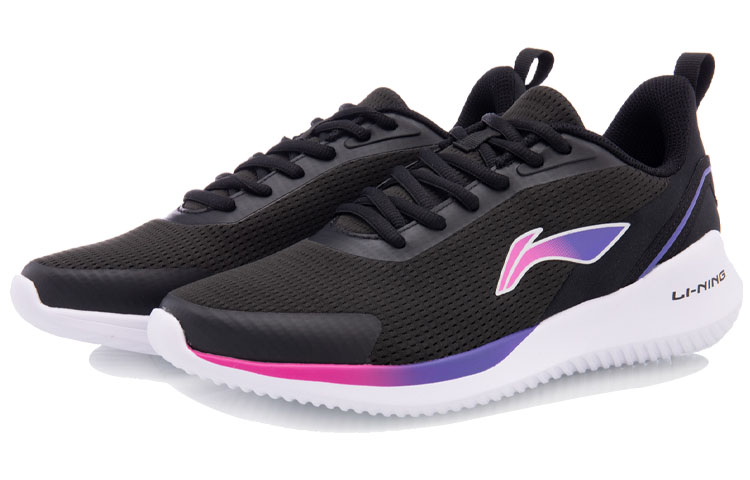 Lookbook (W) Li-Ning Essential Laufschuhe ''Schwarz'' ARHQ306-1