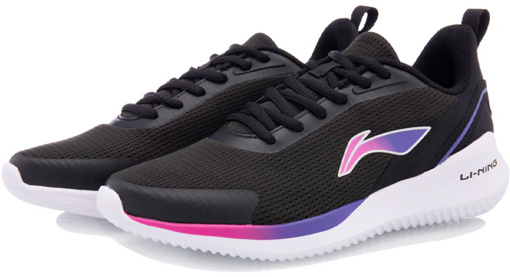 (W) Li-Ning Essential Laufschuhe ''Schwarz'' ARHQ306-1 Lookbook (W) Li-Ning Essential Laufschuhe ''Schwarz'' ARHQ306-1