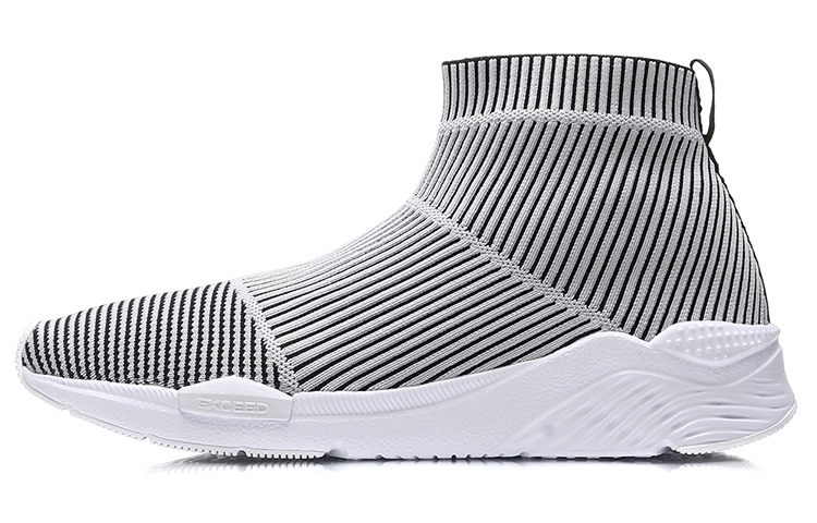 (Women) Li-Ning Evolution 'Grey Black Mid-Top' AGLM176-4