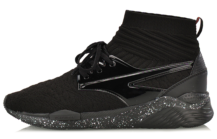 (Women) Li-Ning Exceed High 'Black Silver' AGLM182-1