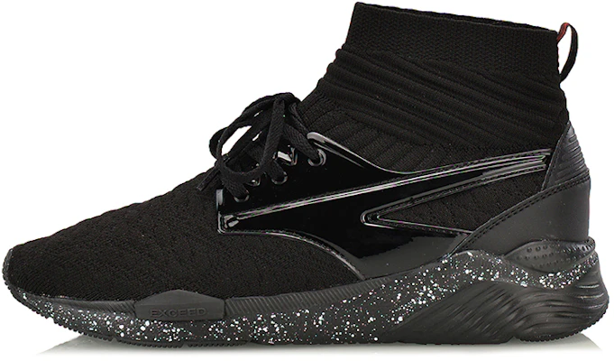 (Women) Li-Ning Exceed High 'Black Silver' AGLM182-1 Buy (Women) Li-Ning Exceed High 'Black Silver' AGLM182-1