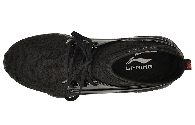 Lookbook (Women) Li-Ning Exceed High 'Black Silver' AGLM182-1