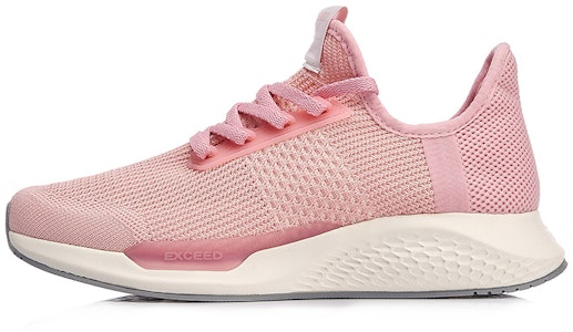 李宁 Exceed Laser 云減震運動鞋 女款 粉白 Buy 李宁 Exceed Laser 云減震運動鞋 女款 粉白