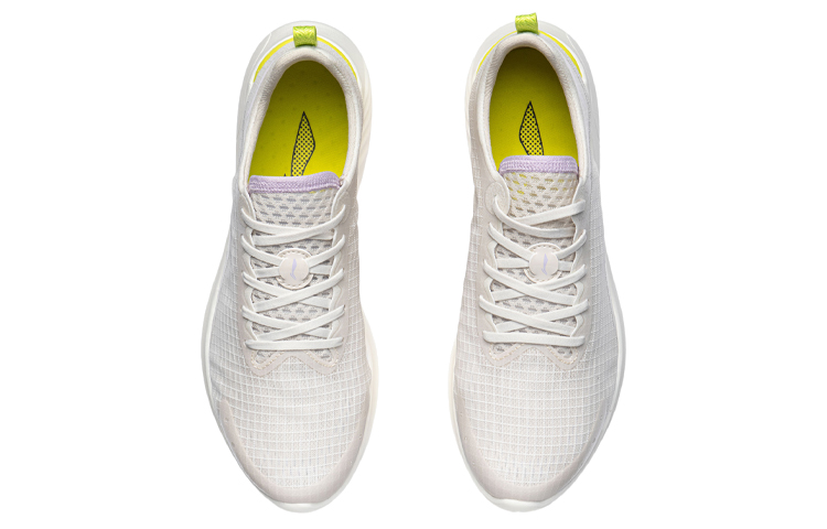 Shop (W) Li-Ning EZ Runner Low ''Blanc Vert'' ARBR002-5