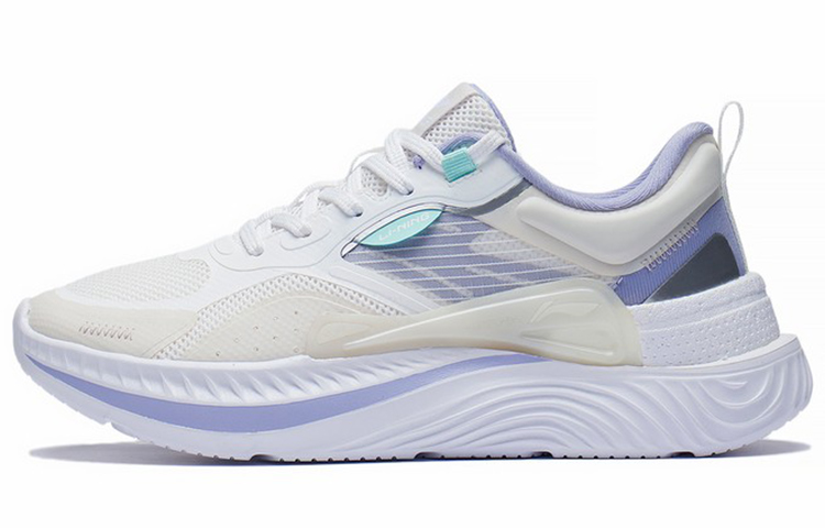 (Women) Li-Ning Fashion Lifestyle Sport Shoes 'White Purple' AGLS176-3