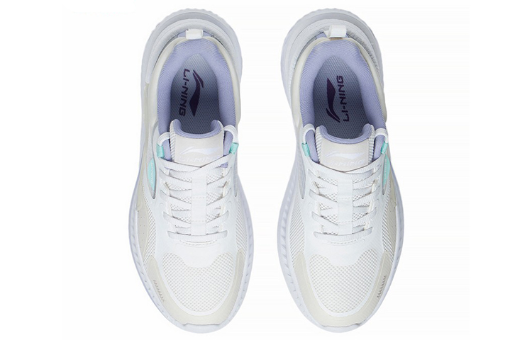 Shop (W) Li-Ning Lifestyle Sportschuhe ''Weiß Lila'' AGLS176-3