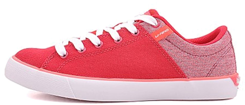 (Women) Li-Ning Fashion Patchwork Low 'Street Red' ALAJ044-1 Buy (Women) Li-Ning Fashion Patchwork Low 'Street Red' ALAJ044-1
