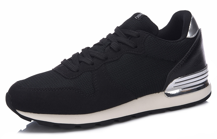 (W) Li-Ning Fashion Sneakers 'Black Silver' 圖 2