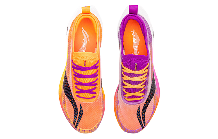 Shop (W) Li-Ning FeiDian 2.0 Elite ''Paars Oranje'' ARMQ014-1