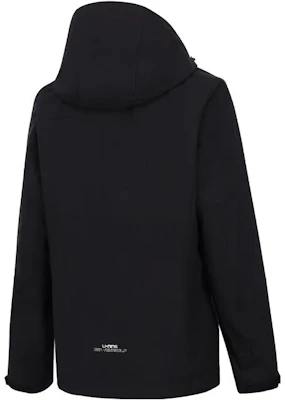 (W) 李寧健身系列黑色3合1連帽運動外套 AWBT014-5 Lookbook (W) 李寧健身系列黑色3合1連帽運動外套 AWBT014-5