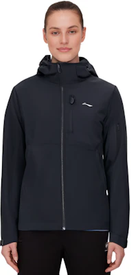 (W) 李寧健身系列黑色3合1連帽運動外套 AWBT014-5 Details for (W) 李寧健身系列黑色3合1連帽運動外套 AWBT014-5