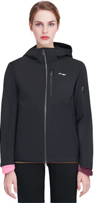 (W) 李寧健身系列黑色3合1連帽運動外套 AWBT014-5 Sizing (W) 李寧健身系列黑色3合1連帽運動外套 AWBT014-5