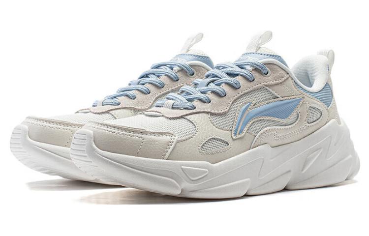 Shop (Women) Li-Ning Flash 'White Blue' AGCT388-3
