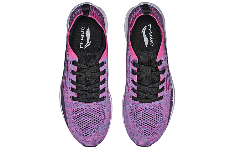 Shop (Women) Li-Ning Flash Knit 'Pink Purple' ARBN038-3