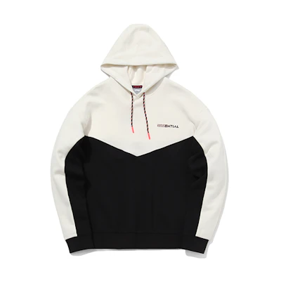 (Women) Li-Ning Fleece Pullover Hoodie Training Series Cloud White/Black AWDQ438-1