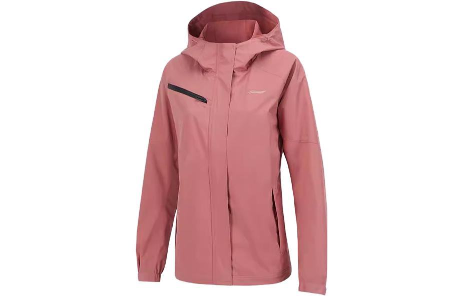 (Women) Li-Ning Fleece Warm Jacket Dusty Rose Outdoor Lifestyle Series AWBS026-2