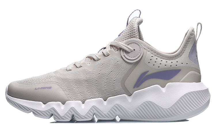 (Women) Li-Ning Flex 'Grey Purple' ARKR006-4