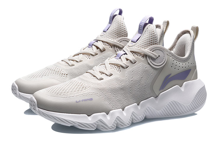 Lookbook (Women) Li-Ning Flex 'Grey Purple' ARKR006-4