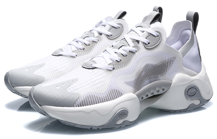 Lookbook (W) Li-Ning Fresh 'Putih Kelabu' ARHR042-5