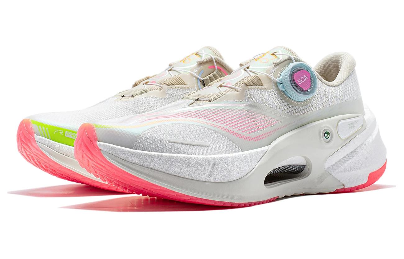 Lookbook (W) (여성용) Li-Ning 퓨어리어스 라이더 7.0 프로 V2 '화이트 그레이 핑크' ARZU002-1 ARZU002-1