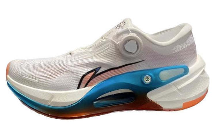 Lookbook (W) Li-Ning Furious Rider 7 Pro 'Putih Biru Jingga' ARZT002-3