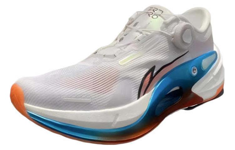 Shop (W) Li-Ning Furious Rider 7 Pro 'Putih Biru Jingga' ARZT002-3