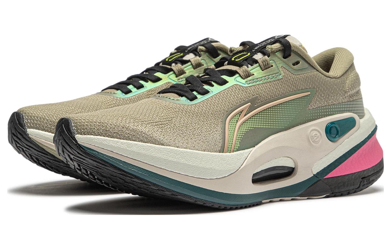 Lookbook (W) Li-Ning Furious Rider 7 V2 'Gris Verde Beige' ARZT008-21
