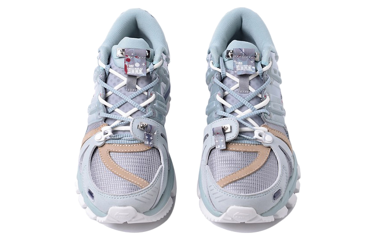 Lookbook (W) Li-Ning Furious Rider Ace 1.5 'Kelabu Biru' ARHR130-2