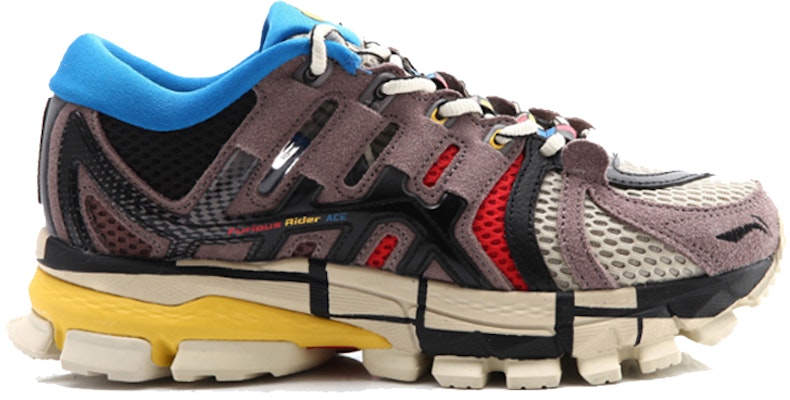(Women) Li-Ning Furious Rider Ace x Paris Fashion Week 'Brown Blue Yellow' ARZN004-5 Order (Women) Li-Ning Furious Rider Ace x Paris Fashion Week 'Brown Blue Yellow' ARZN004-5