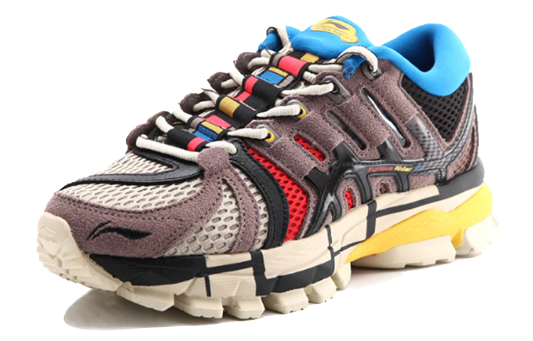 Lookbook (W) Li-Ning Furious Rider Ace Paris Fashion Week 'Coklat Biru Kuning' ARZN004-5