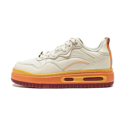 (W) Li-Ning Future C1 'White Orange'