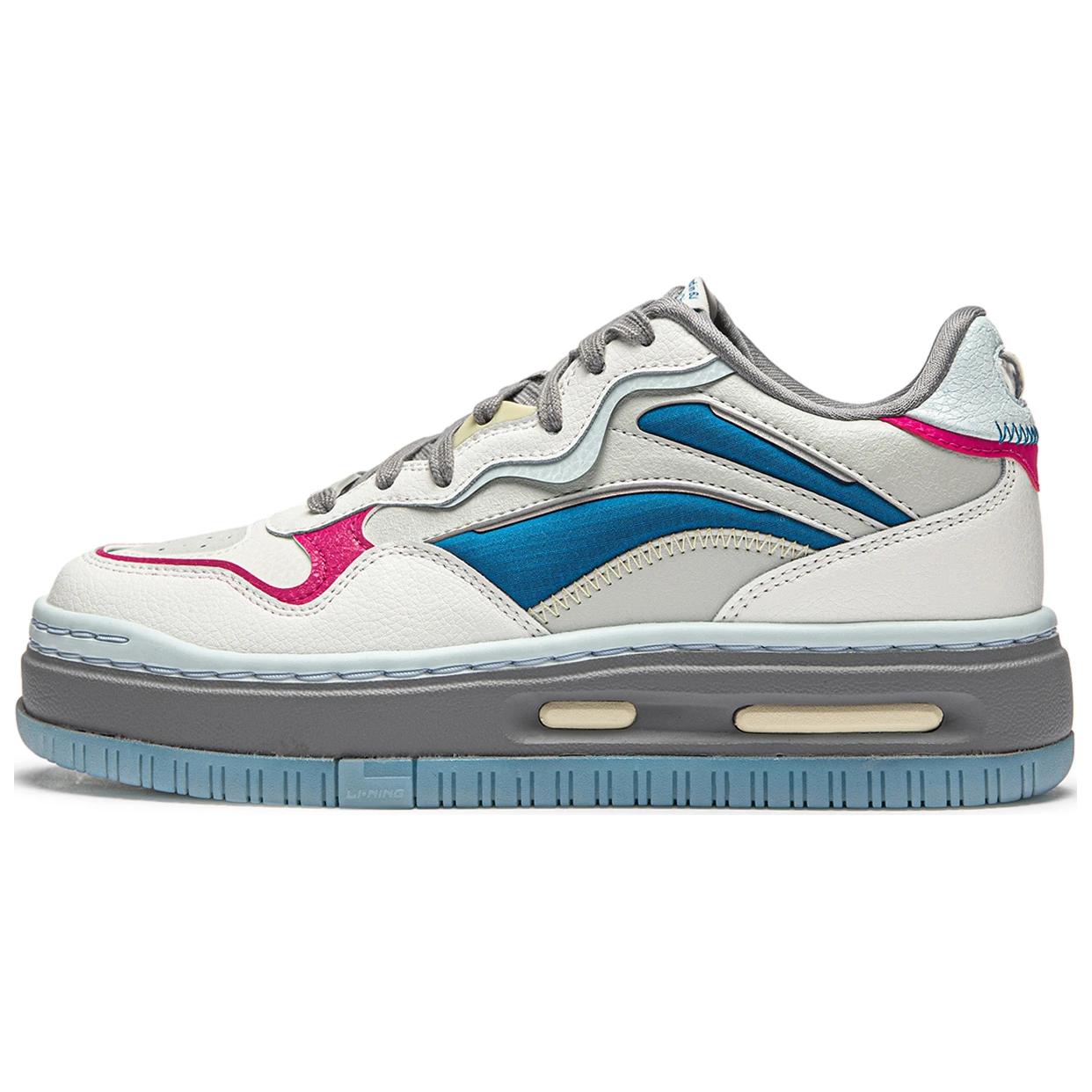 (Women) Li-Ning Future C1 Low 'White Grey Pink' AGCU032-14
