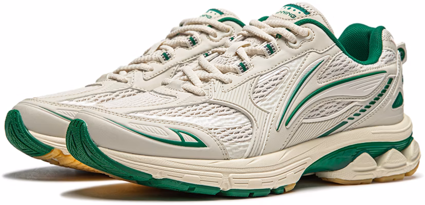 (Women) Li-Ning Fuyao 2.0 'Pearl White Green' ARXU002-5 Lookbook (Women) Li-Ning Fuyao 2.0 'Pearl White Green' ARXU002-5