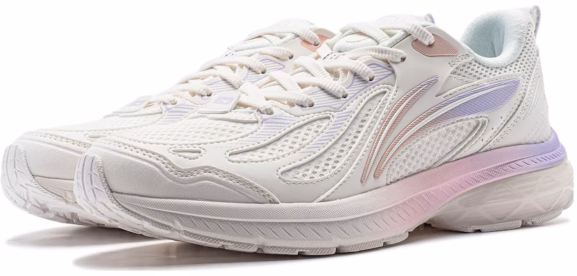 (Women) Li-Ning Fuyao V2 'Grey Purple Pink' ARXT022-4 Lookbook (Women) Li-Ning Fuyao V2 'Grey Purple Pink' ARXT022-4
