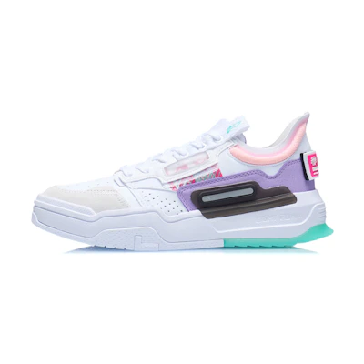 (W) Li-Ning Geek 'White Purple Pink'