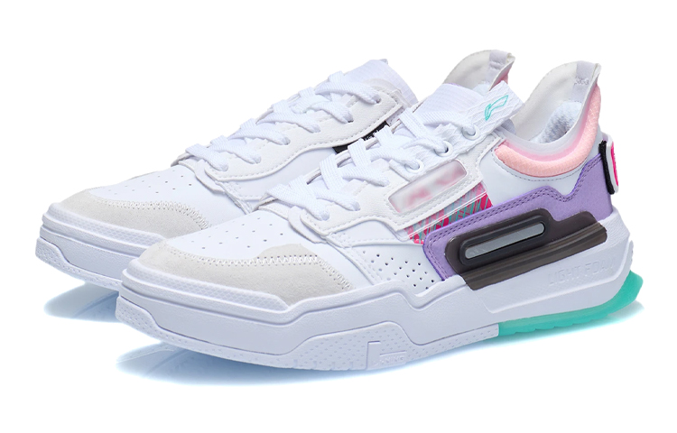 Lookbook (W) Li-Ning Geek ''Weiß Lila Rosa'' AGCR154-2