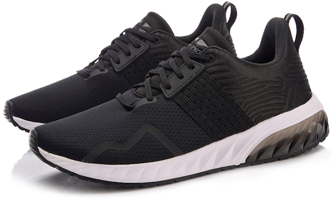 (W) Li-Ning Gel Gloss 'Hitam Putih' AGCN074-1 Lookbook (W) Li-Ning Gel Gloss 'Hitam Putih' AGCN074-1