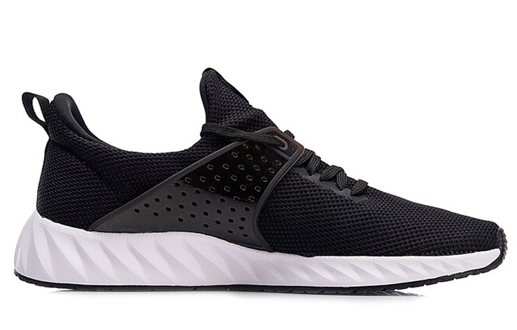 Order (W) Li-Ning Gel Rocker Sneakers ''Zwart Wit'' AGCN043-2