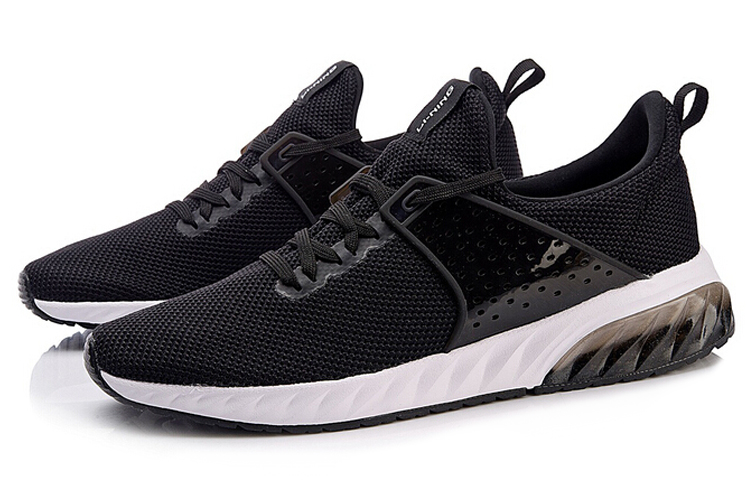 Lookbook (W) Li-Ning Gel Rocker Sneakers ''Zwart Wit'' AGCN043-2