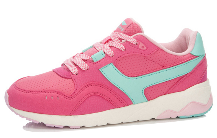 Lookbook (W) Li-Ning Glory 96 Retro 'Merah Jambu' ALCL014-5