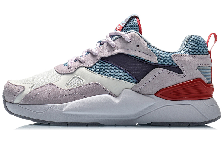 (Women) Li-Ning Glory 'White Purple Blue' AGCQ172-3